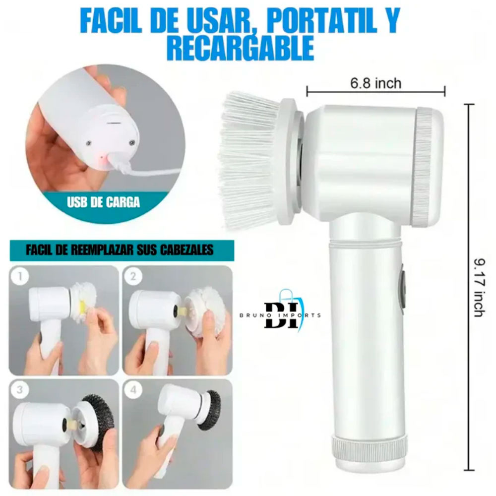 Cepillo Turbo Spin 5 en 1